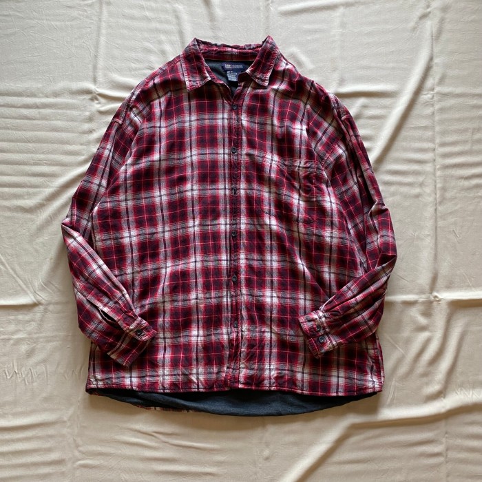 90's~ / ombre check shirt オンブレシャツ オンブラチェックシャツ | Vintage.City 빈티지숍, 빈티지 코디 정보