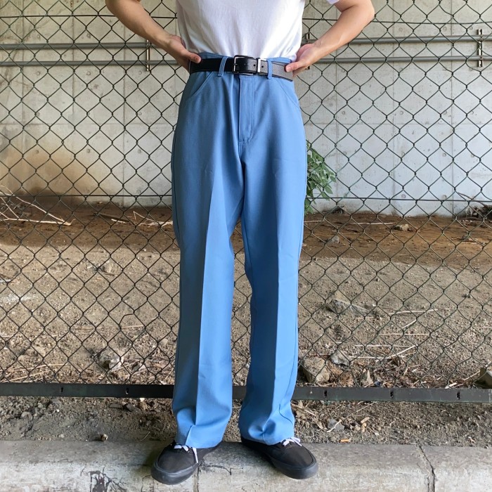 80's~ USA made / tiffany blue polyester pants フレアパンツ フレアスラックス | Vintage.City Vintage Shops, Vintage Fashion Trends
