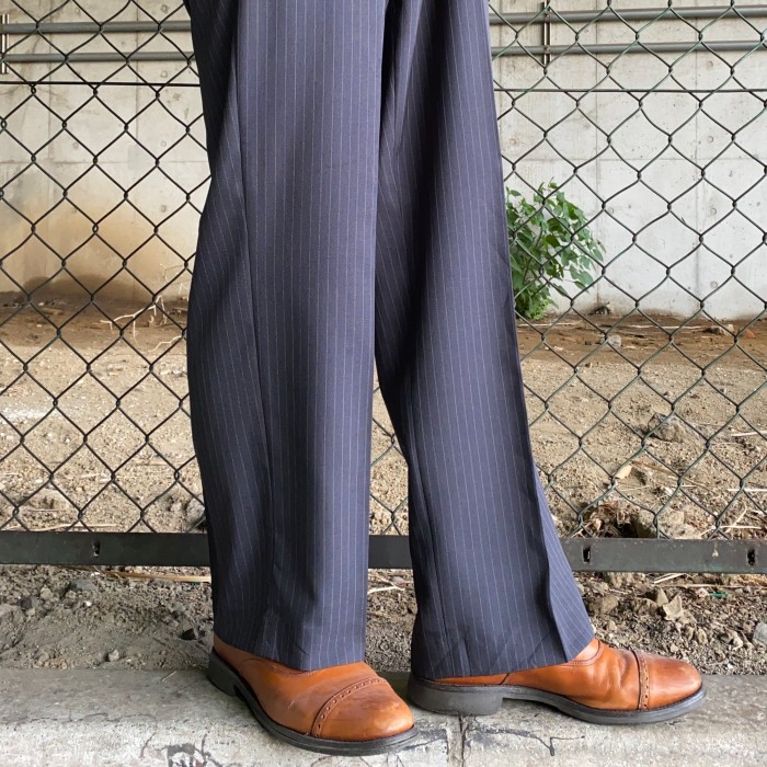 00's / 《PERRY ELLIS》striped slacks ペリーエリス スラックス | Vintage.City 빈티지숍, 빈티지 코디 정보