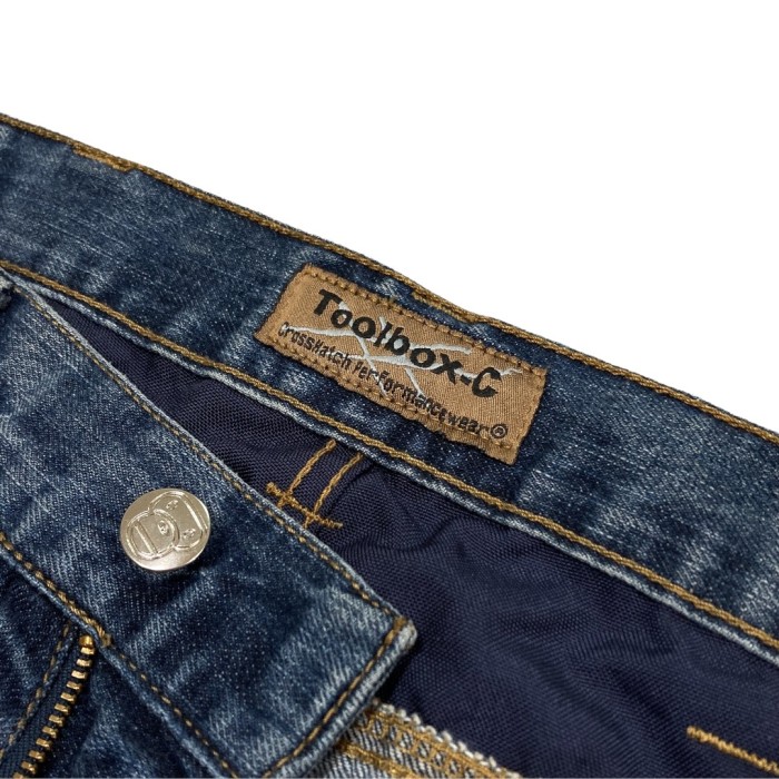 00's CrossHatch ''Toolbox-C'' switching denim pants | Vintage.City 古着屋、古着コーデ情報を発信