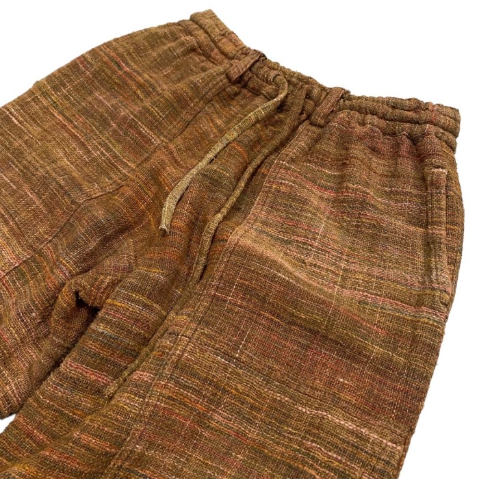 90-00s ethnic design multicolored cotton easy pants | Vintage.City 古着屋、古着コーデ情報を発信