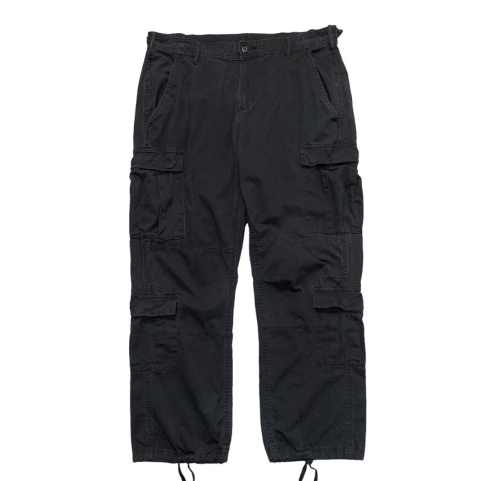 90-00s NO BOUNDARIES 8 pocket black cargo pants | Vintage.City 古着屋、古着コーデ情報を発信