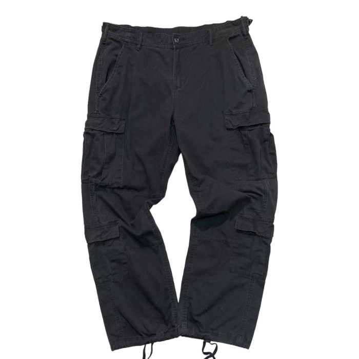 90-00s NO BOUNDARIES 8 pocket black cargo pants | Vintage.City 빈티지숍, 빈티지 코디 정보