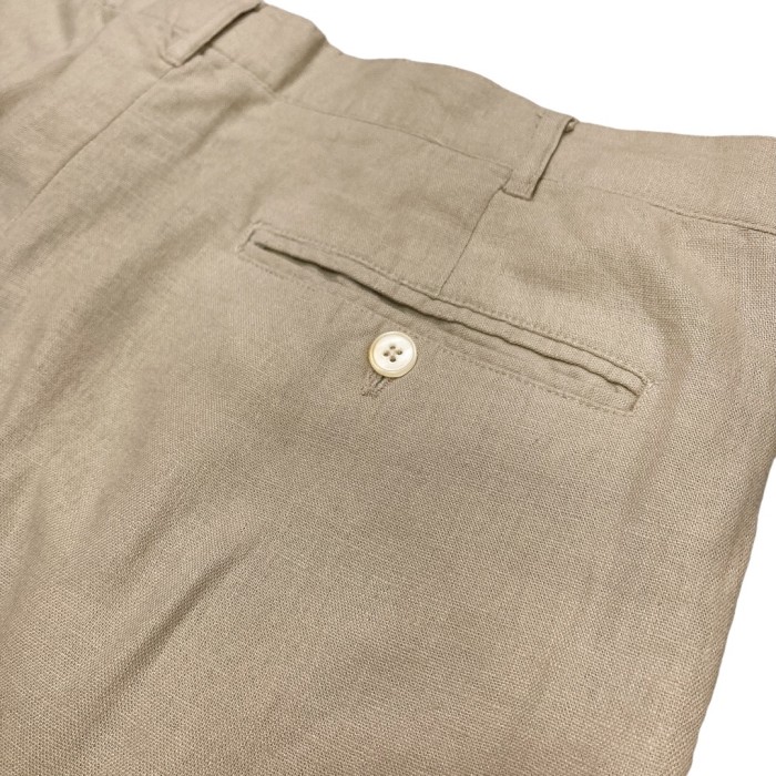 90s Alan Flusser Linen/Rayon 2 tuck design pants | Vintage.City 빈티지숍, 빈티지 코디 정보