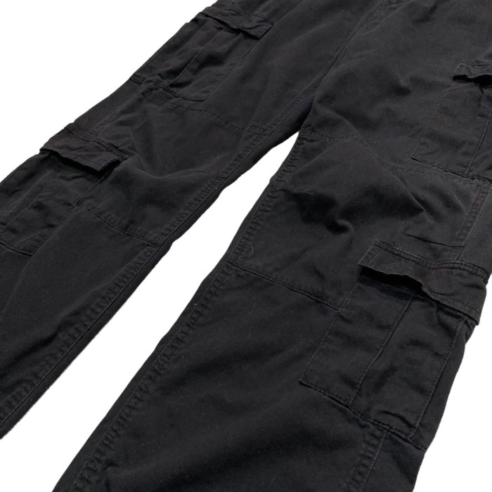 90-00s NO BOUNDARIES 8 pocket black cargo pants | Vintage.City 빈티지숍, 빈티지 코디 정보