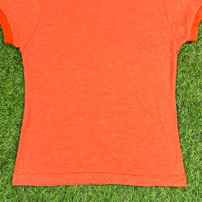 【Lady's】 BOB MARLEY オレンジ リンガー Tシャツ / 古着 半袖 T-Shirts ティーシャツ ボブ・マーリー チビティー チビT | Vintage.City 古着屋、古着コーデ情報を発信