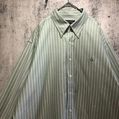 美品 ブルックスブラザーズ ストライプ BDシャツ スーピマコットン   XL | Vintage.City 古着屋、古着コーデ情報を発信
