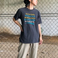 90's / message print t-shirt | Vintage.City 古着屋、古着コーデ情報を発信